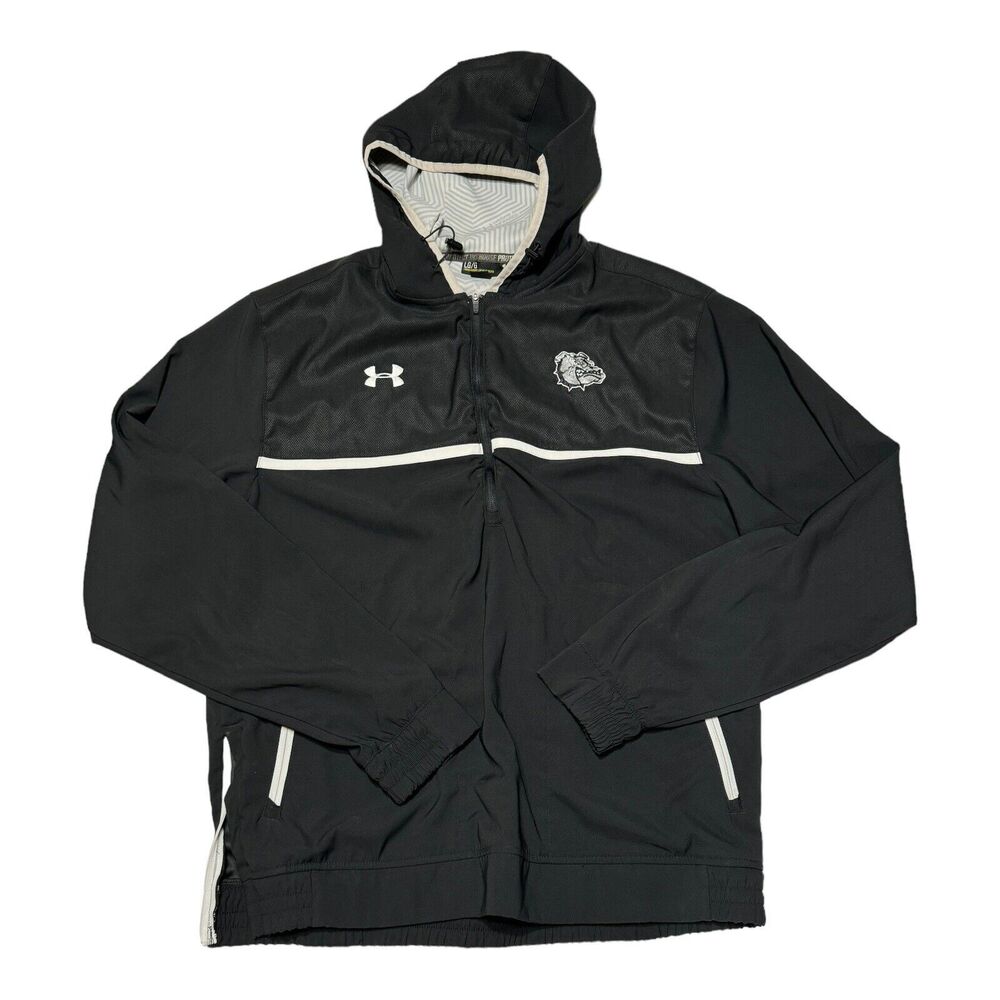 Gonzaga Bulldogs Underarmour 1/4 Zip Jacket Men’s L‎ Lightweight Zip sweatshirt
